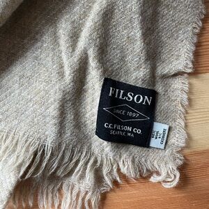Large Filson Wool & Cashmere Scarf